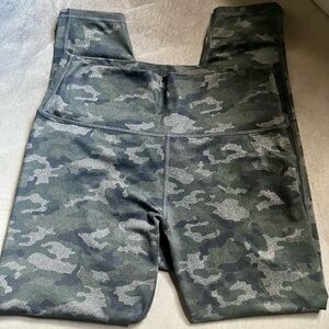 Fabletics Green Camo Leggings